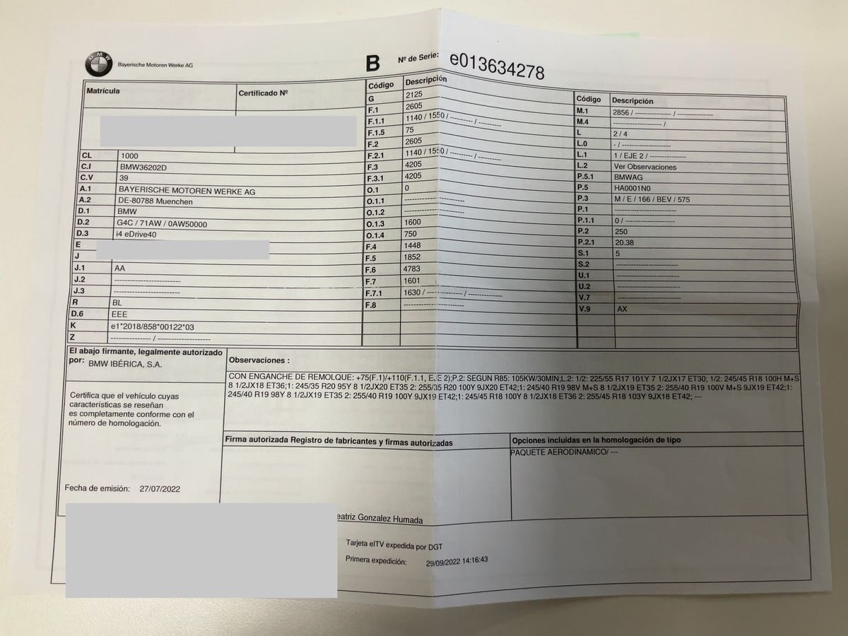 BMW i4 BMW i4 eDrive40 Gran Coupe M Sport