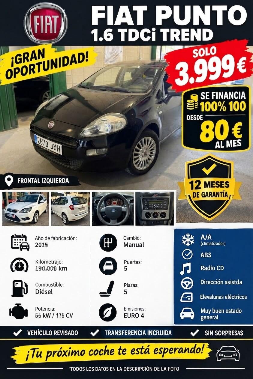 FIAT PUNTO 1.3 multijet